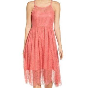 NWT Cupcakes & Cashmere Fit Flare Dress Lace Sz 6